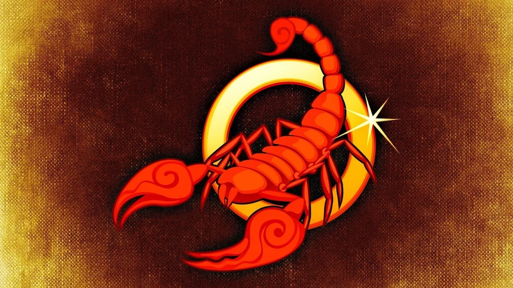 red scorpio image