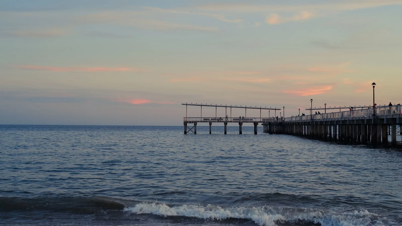 An image of the Coney Island beach. 