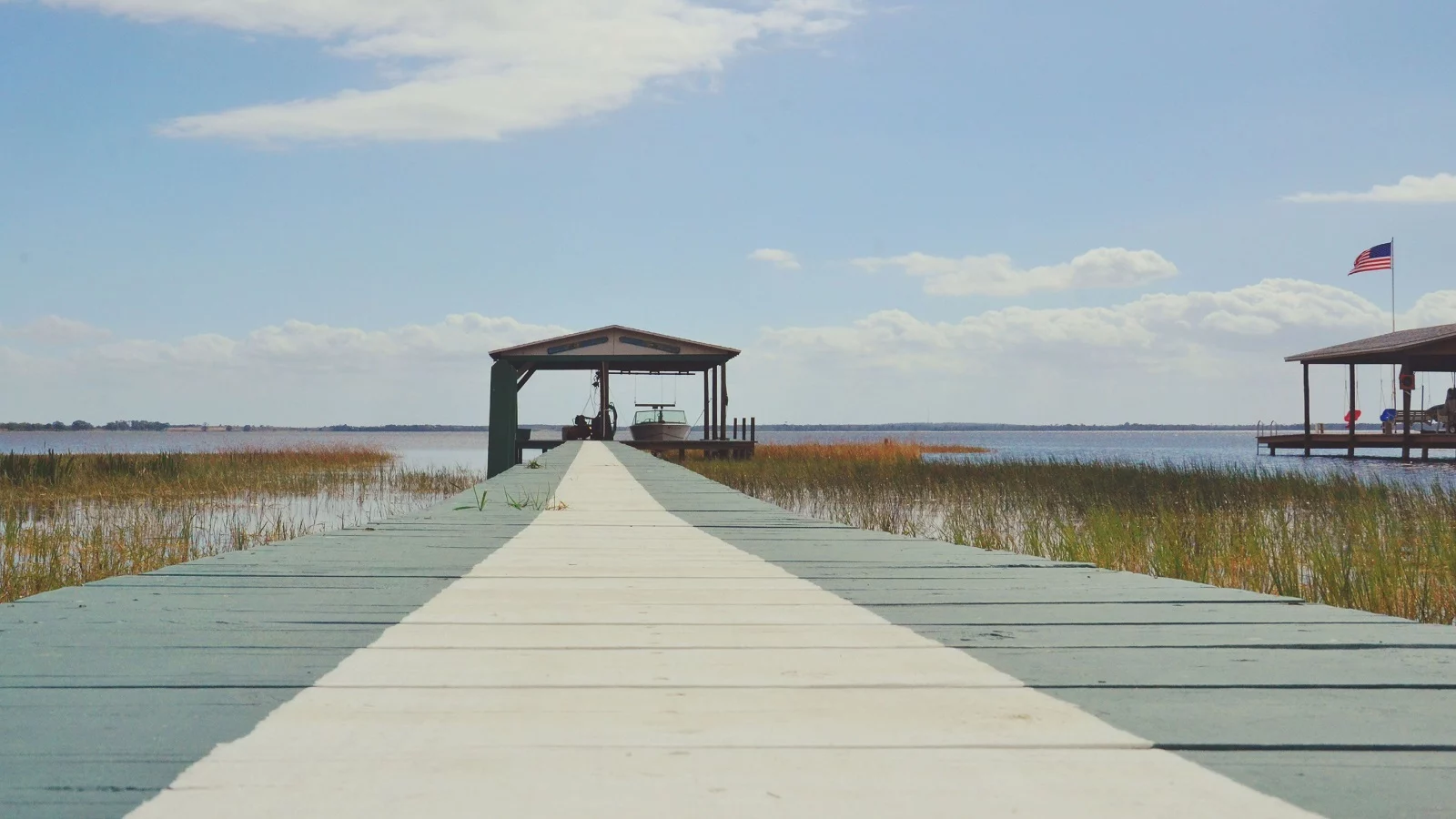 An image of the Lake Placid public beach. 