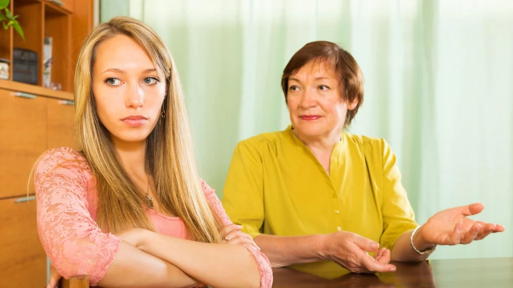 two women