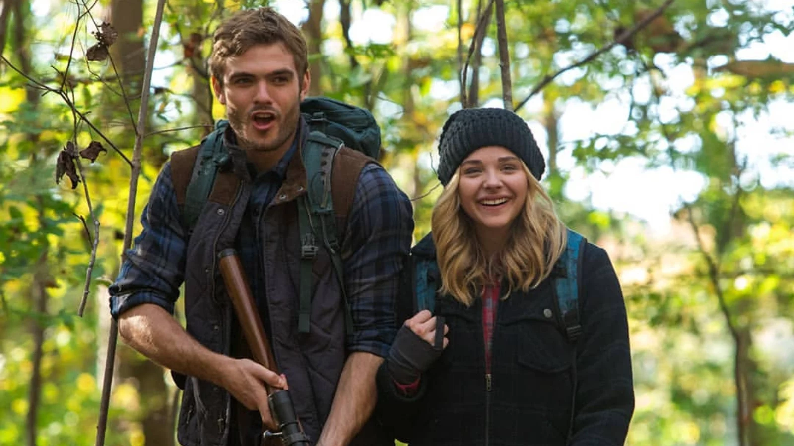 A still from the movie The 5th wave with the lead actors. 