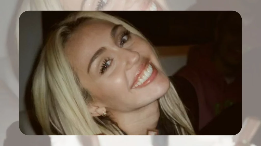 Miley Cyrus smiling