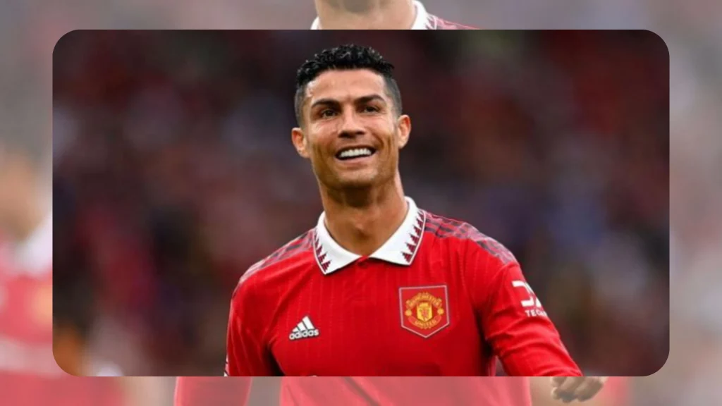 cristiano ronaldo in red jersey